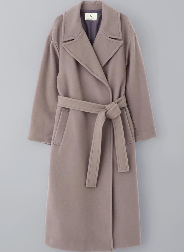 日曜日お値下げ。NATURAL BEAUTY BASIC ブラウン ウールコート N. Natural Beauty Basic*｜ステンカラーミディコート | Rakuten